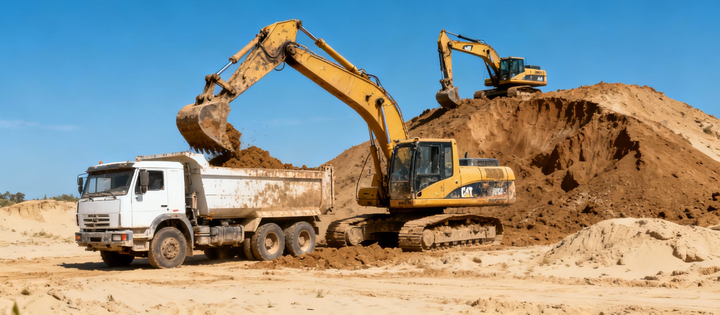 Usługi koparką Bełchatów — zdjęcie poglądowe